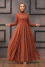 brown kaftan
