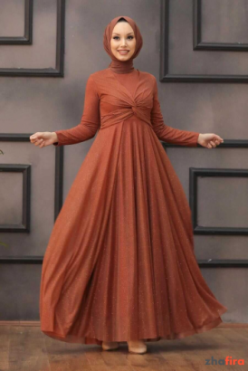 brown kaftan
